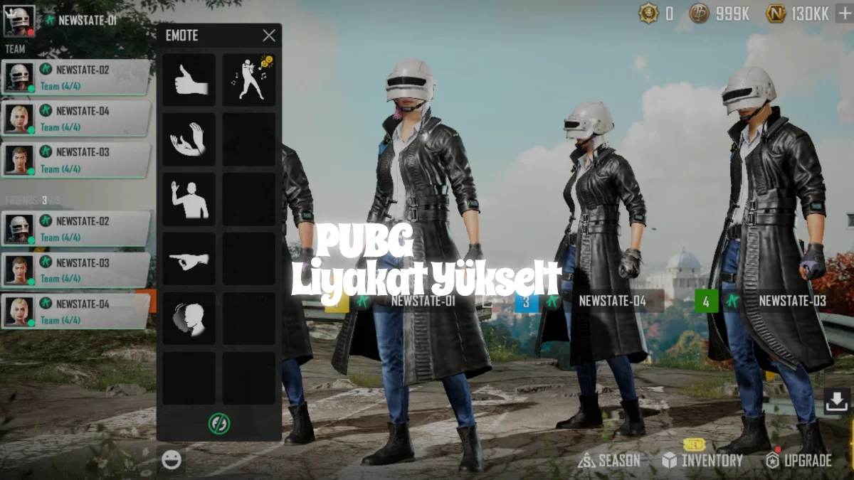 Pubg Liyakat Yükseltme